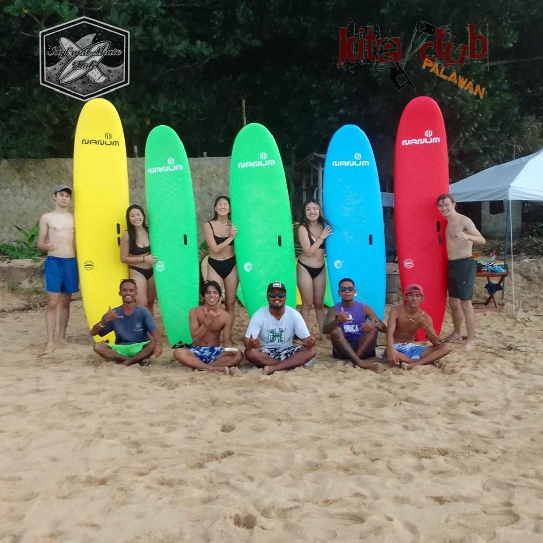 Albergue Surf And Skate Duli El Nido By Kiteclub Palawan Exterior foto