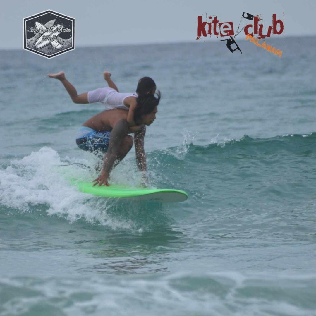 Albergue Surf And Skate Duli El Nido By Kiteclub Palawan Exterior foto