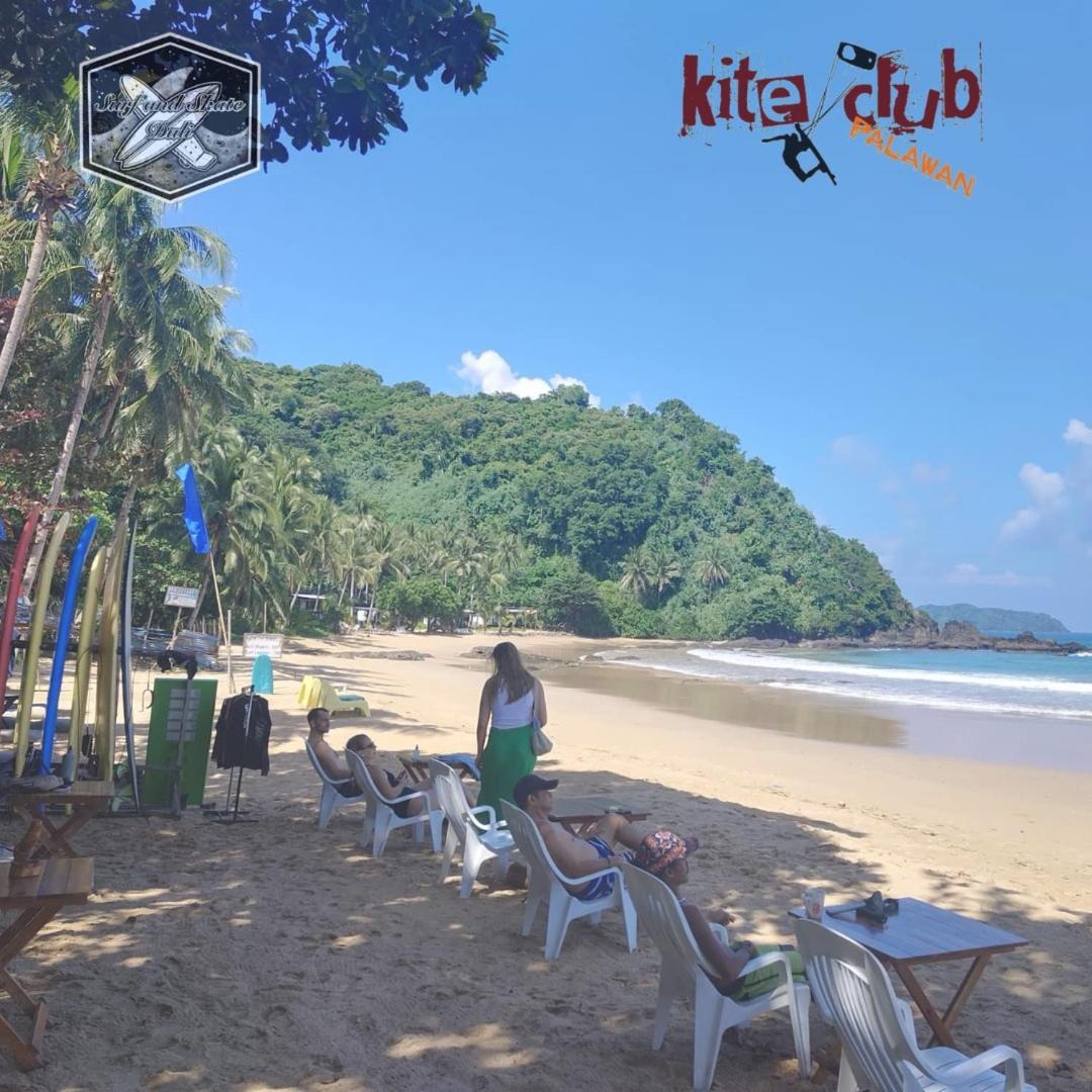 Albergue Surf And Skate Duli El Nido By Kiteclub Palawan Exterior foto