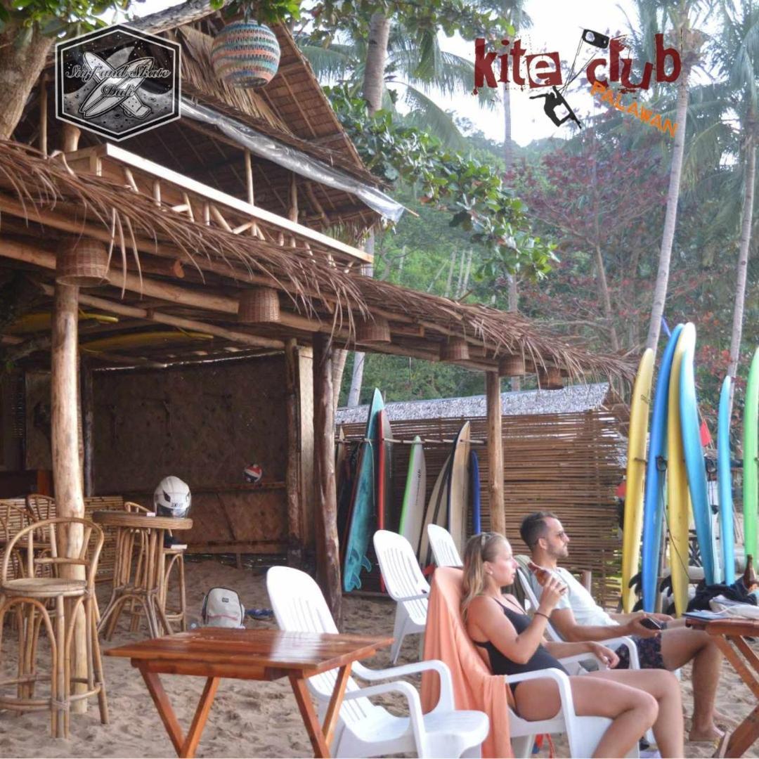 Albergue Surf And Skate Duli El Nido By Kiteclub Palawan Exterior foto